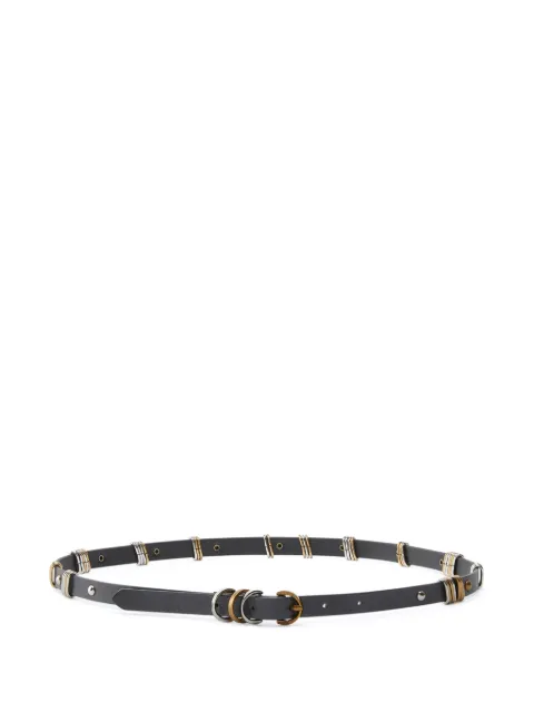 PINKO ring-embellished belt
