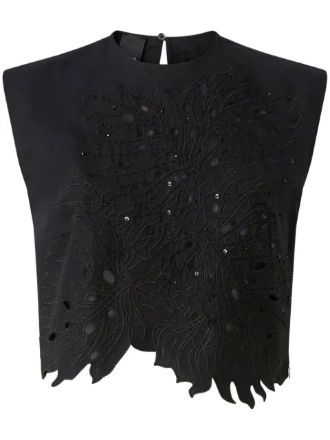 PINKO embroidered top