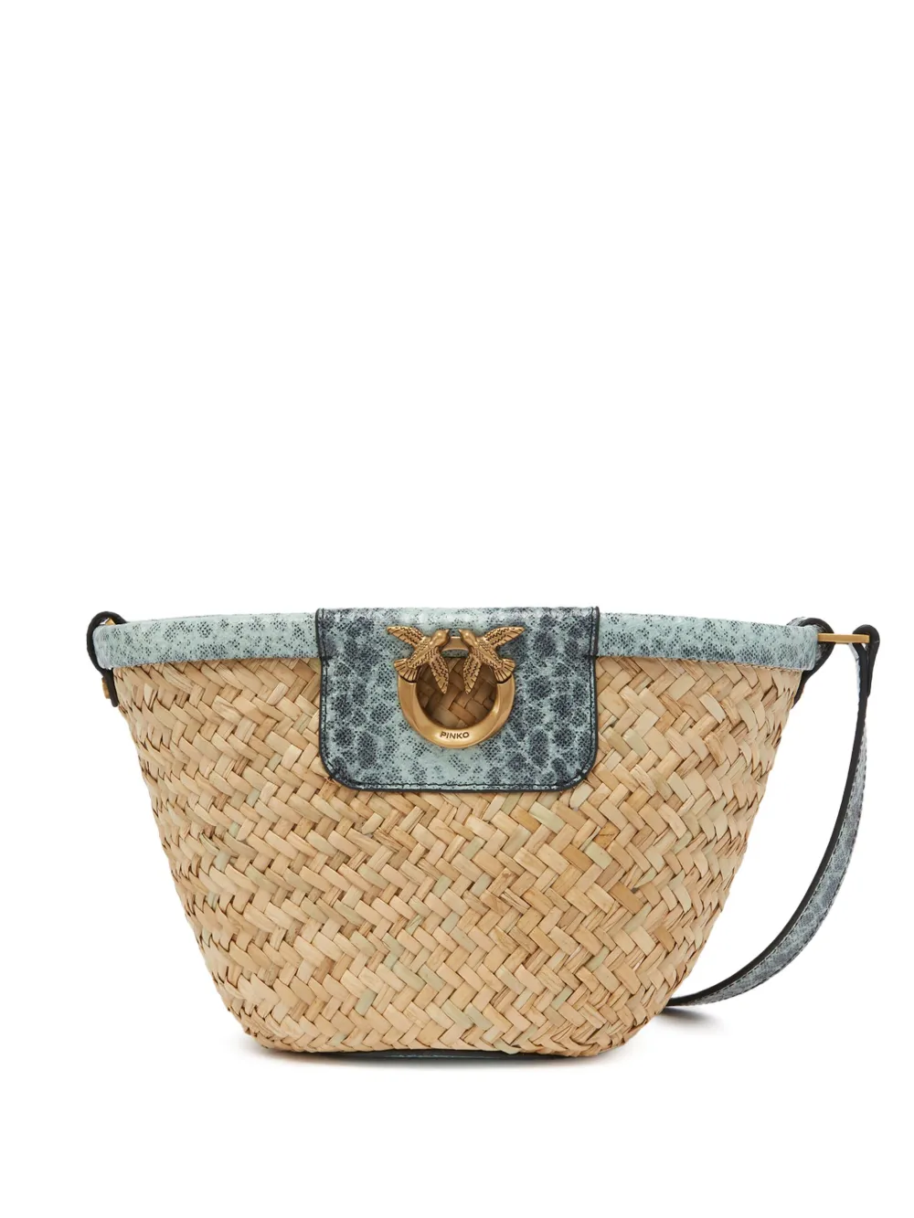 PINKO Love Summer shopper Beige