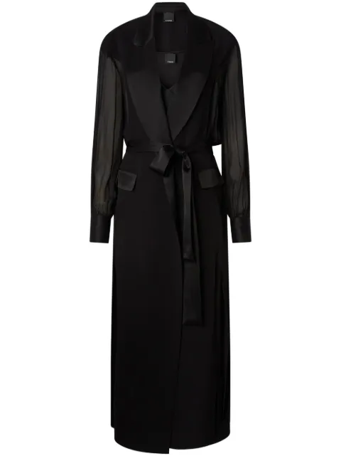 PINKO layered maxi dress