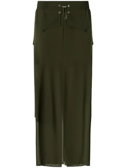 PINKO cargo straight skirt