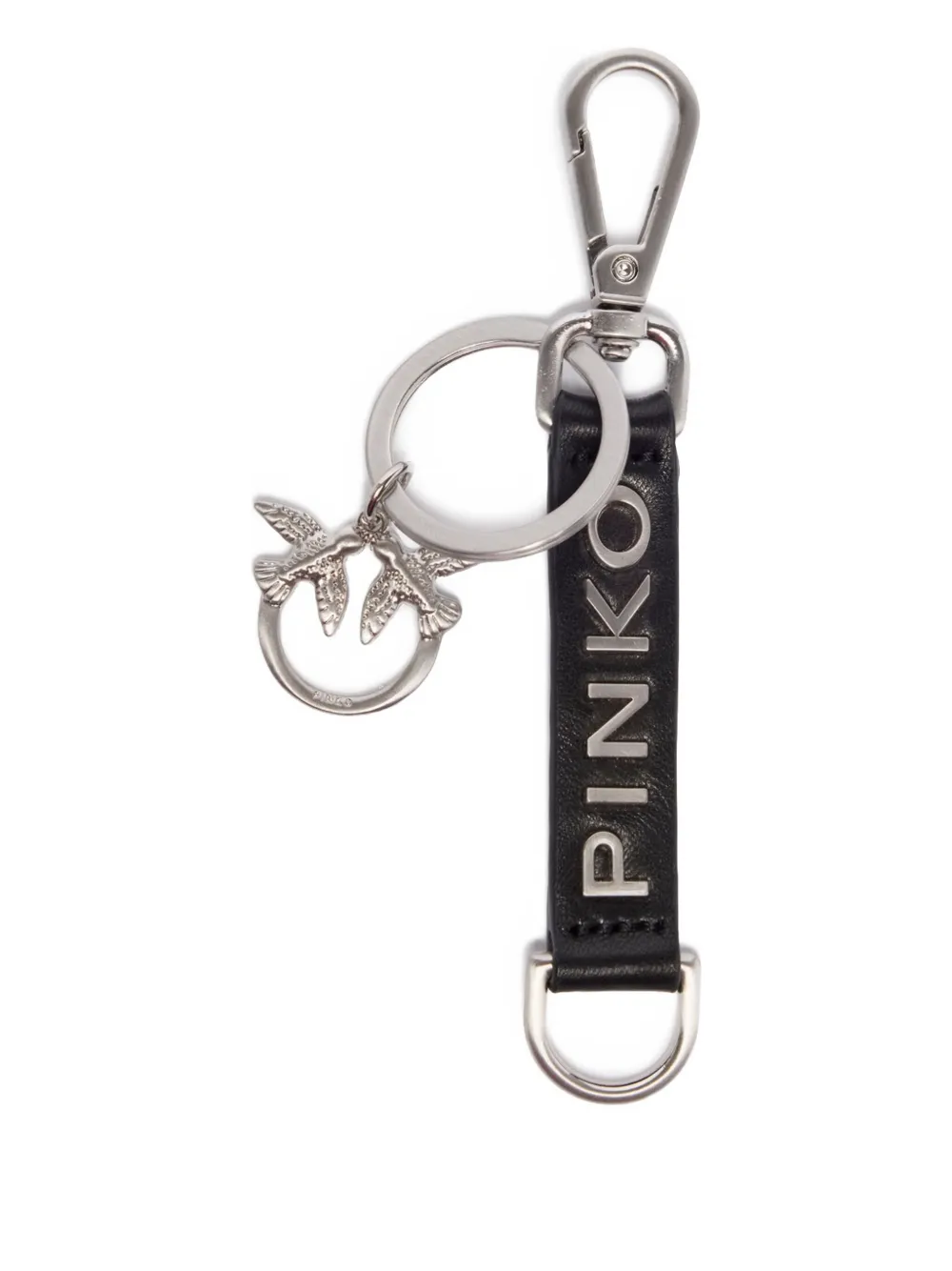 Pinko Logo-lettering Keychain