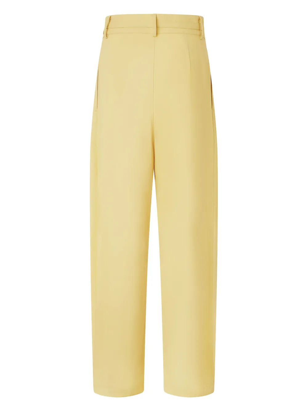 PINKO Broek met ceintuur - Geel