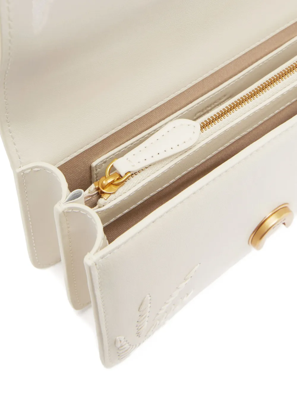 PINKO Love One crossbodytas Wit