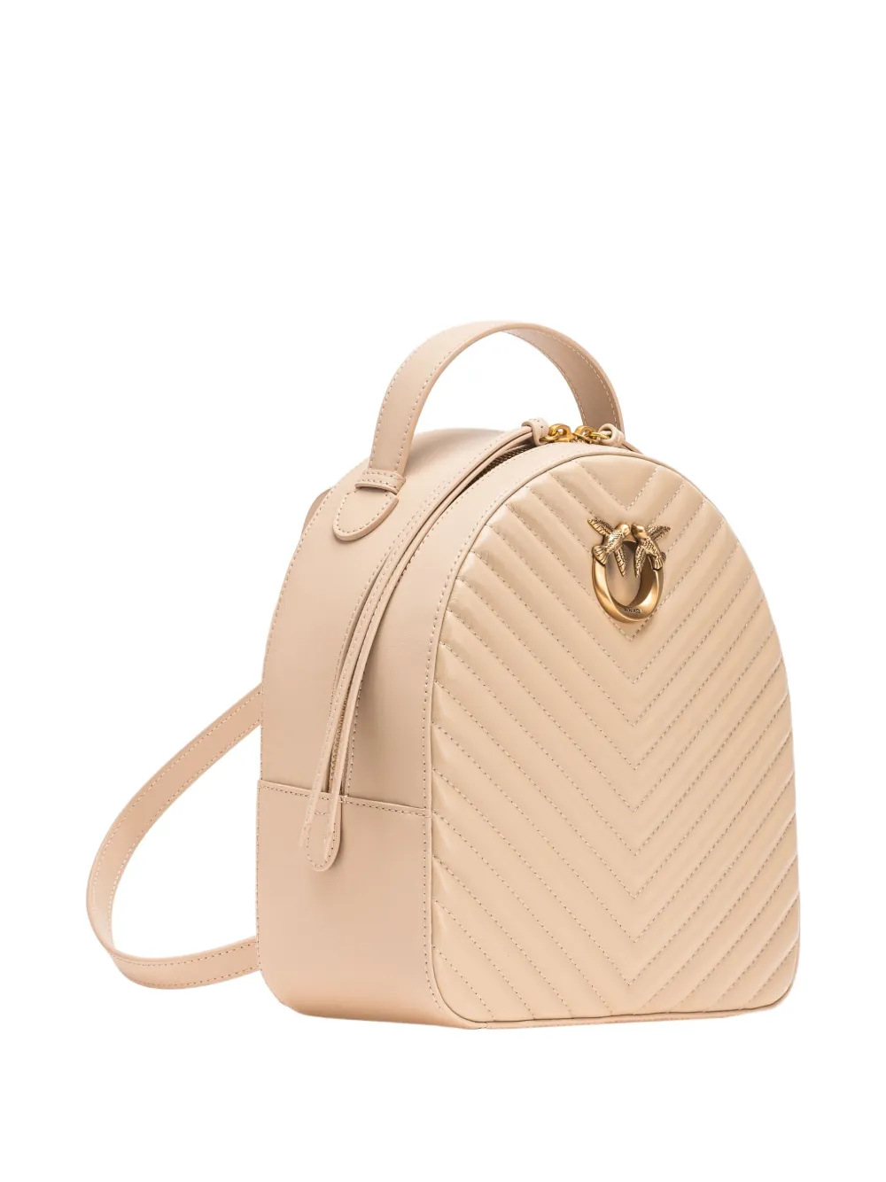 PINKO Love Click backpack - Beige