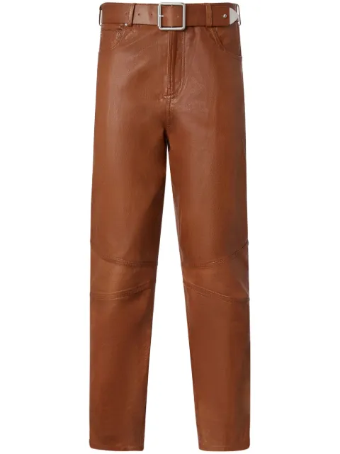 PINKO leather trousers