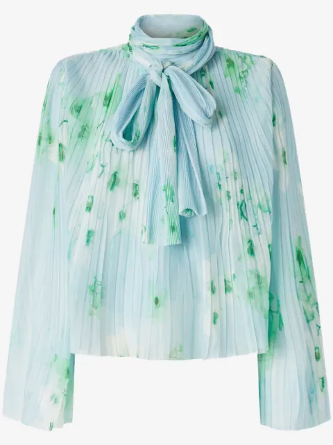 PINKO floral-print blouse