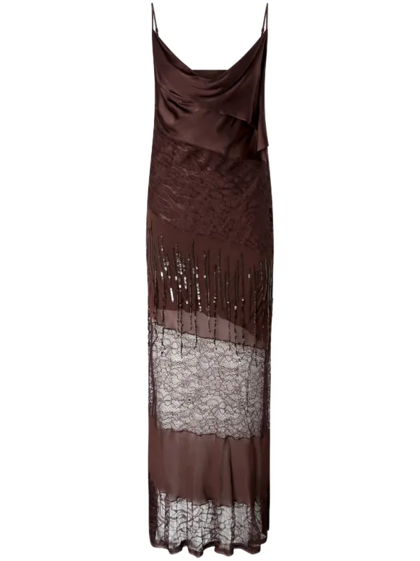 【関税&送料込】Pinko Dresses Brown PINKO Strapless Gown | Brown | FARFETCH