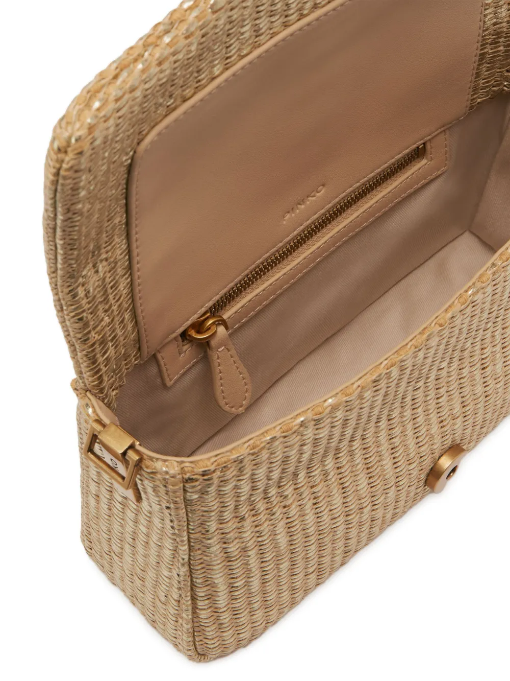 PINKO Love One crossbodytas Goud