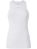 PINKO logo-lettering tank top - White