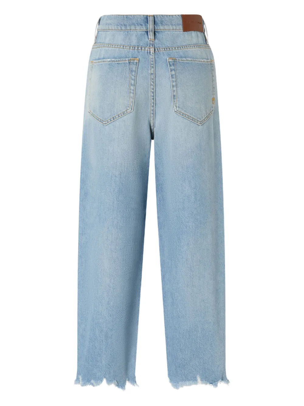 PINKO Gerafelde jeans - Blauw