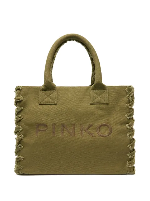 PINKO embroidered tote bag