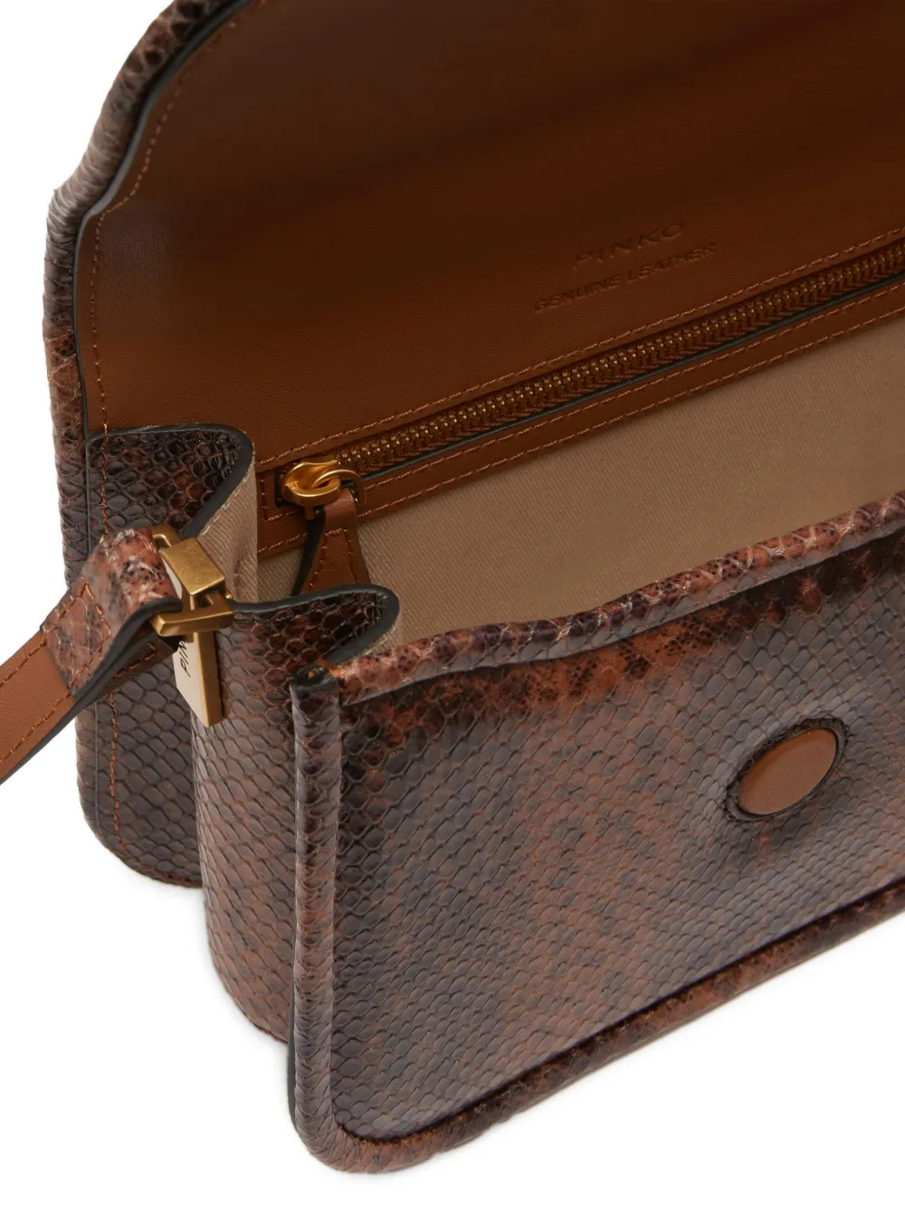 PINKO Love mini-tas Bruin