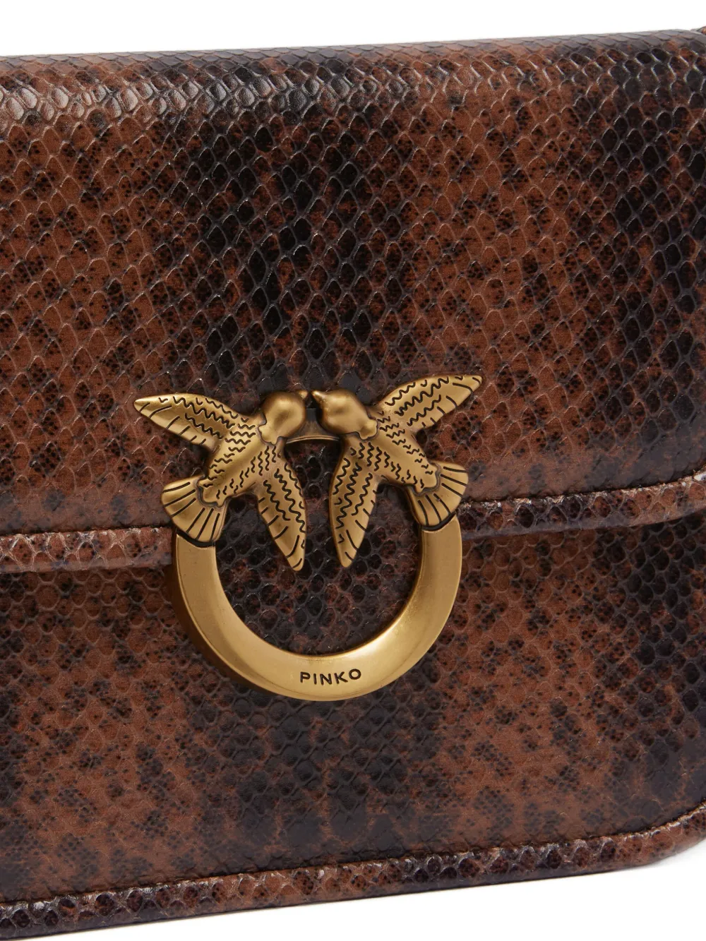 PINKO Love mini-tas Bruin