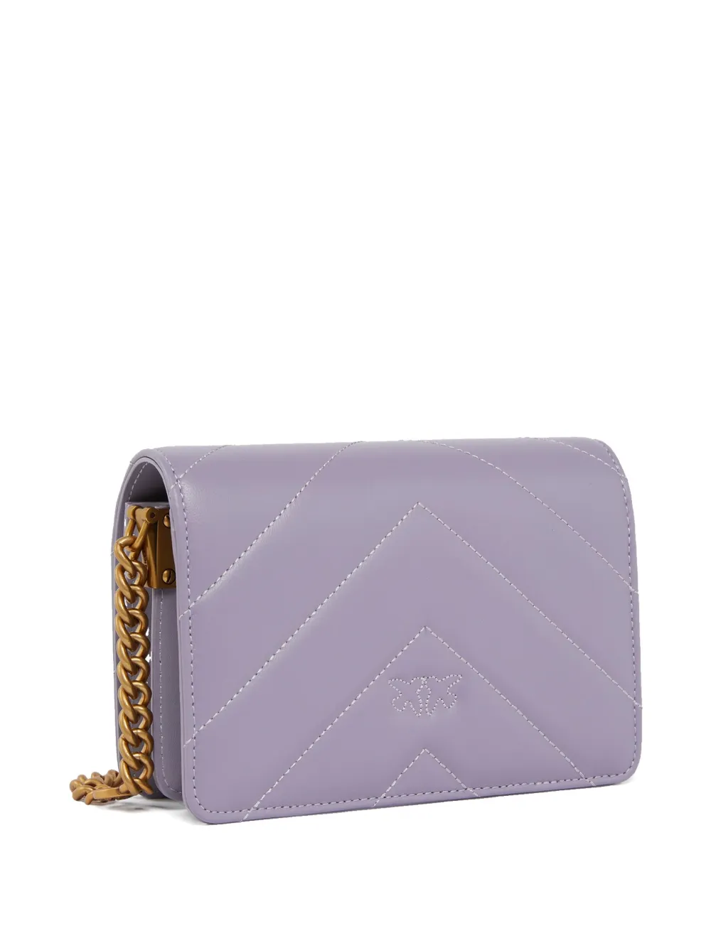 PINKO mini Love Click cross body bag - Paars