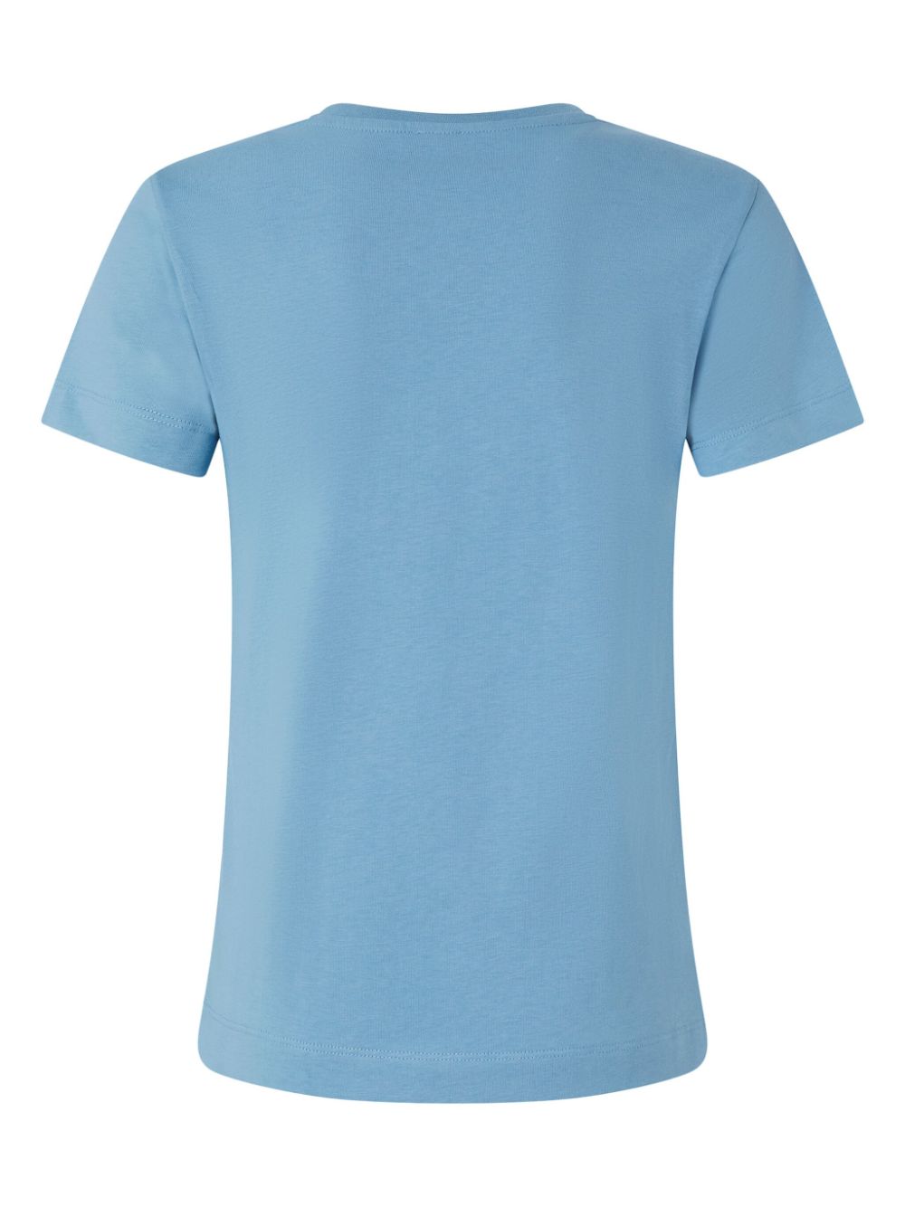 PINKO logo-embroidered T-shirt - Blauw