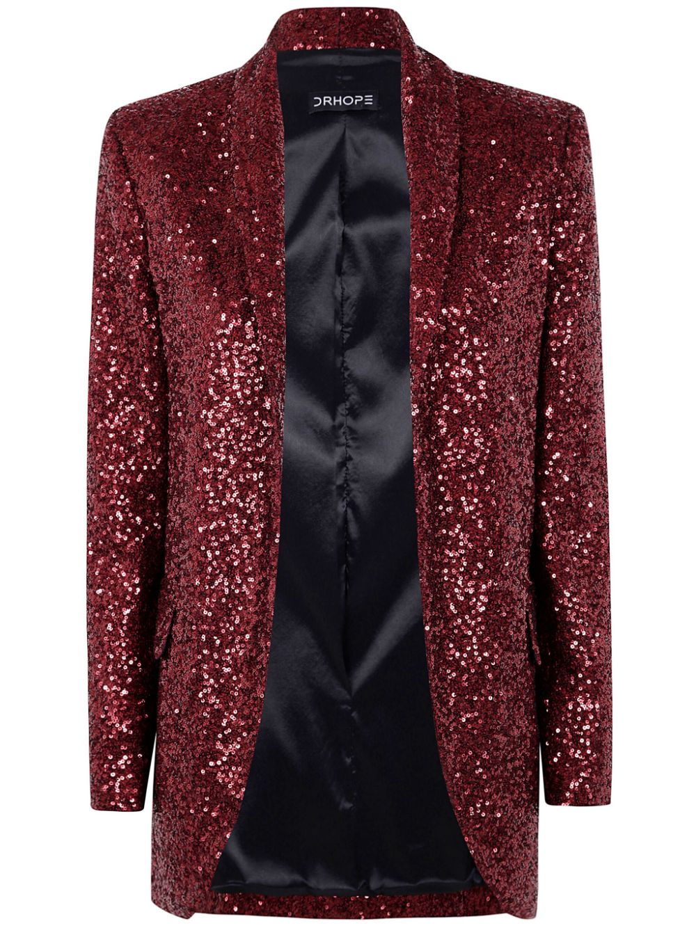 DRHOPE sequined blazer - Red