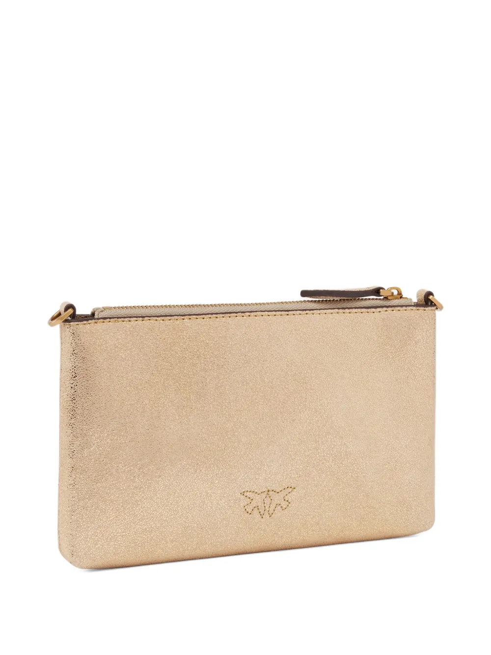 PINKO leather clutch bag - Goud