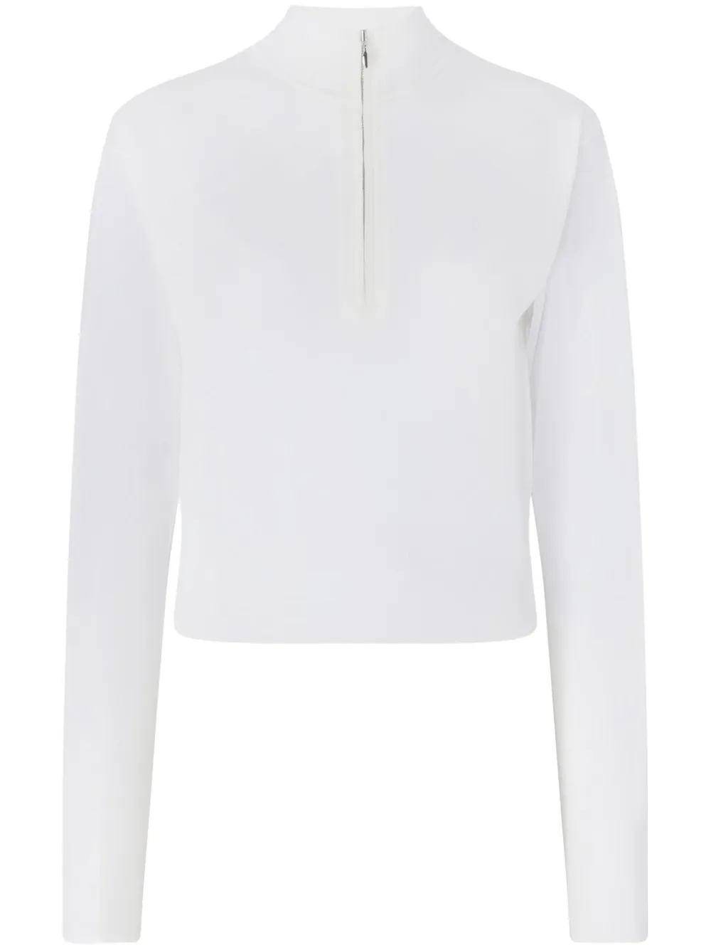 half-zip top