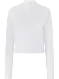 PINKO half-zip top - White