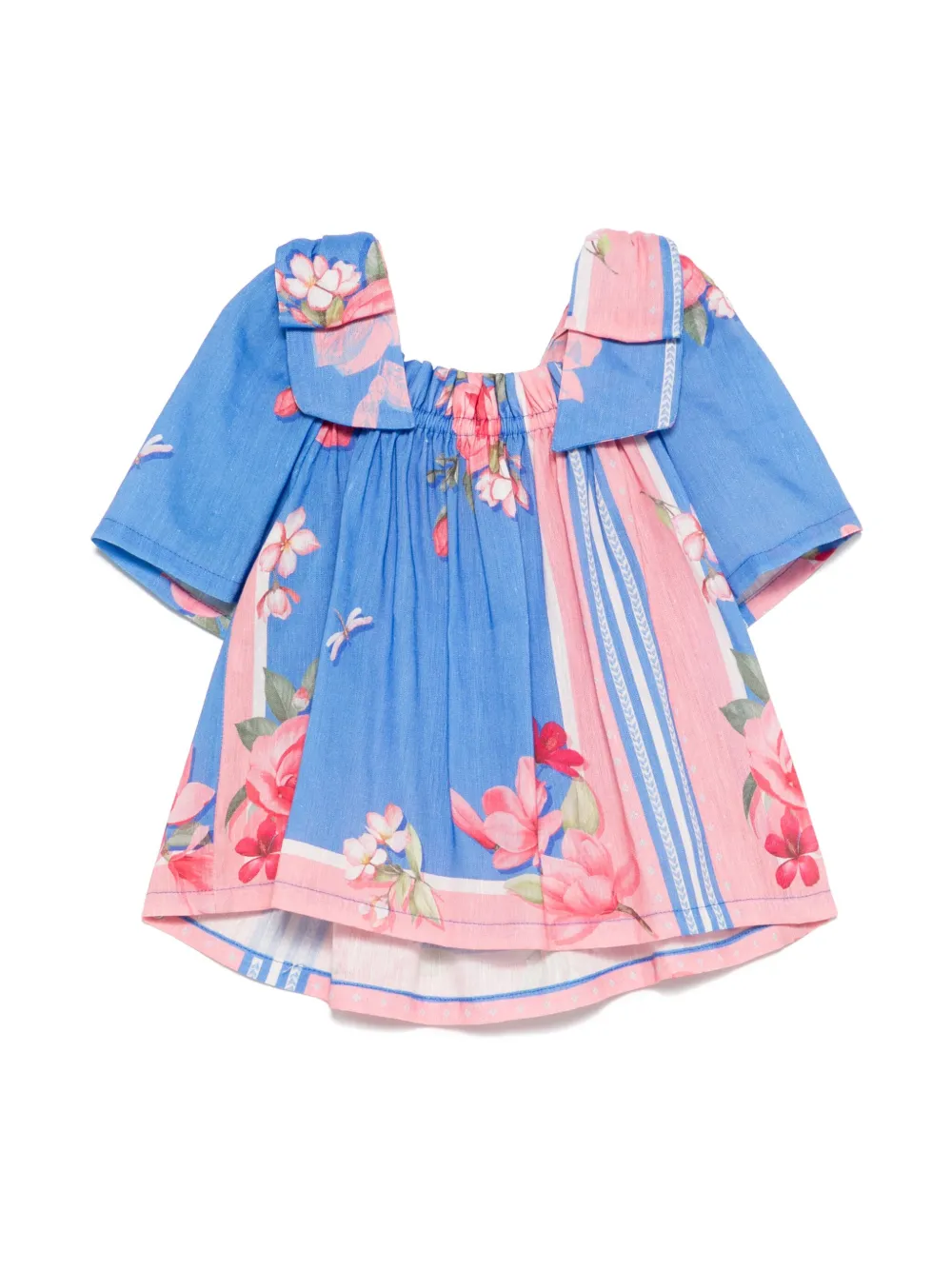 Lapin House floral-print top | Girls Blouses | Image 2