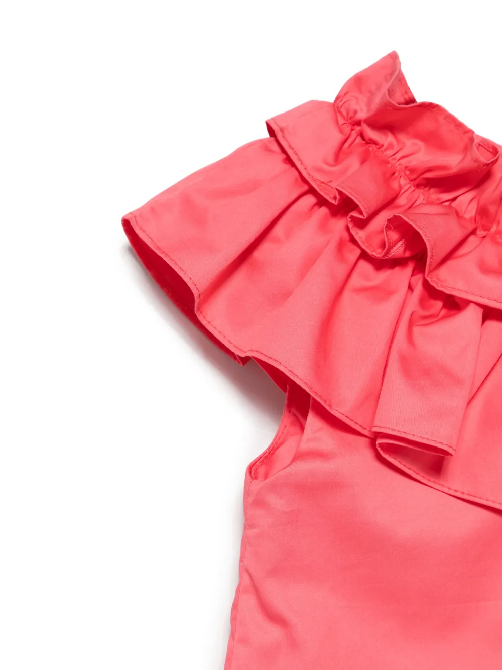 Lapin House Top met ruches-detail Roze