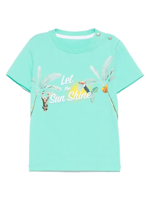 Lapin House playera con eslogan estampado