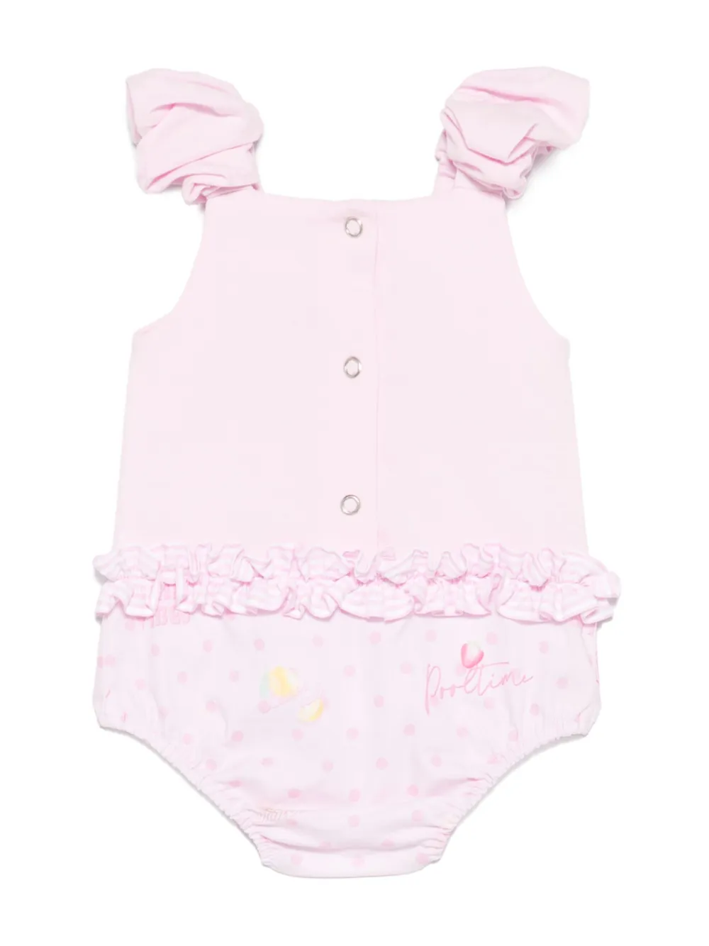 Lapin House Romper met print - Roze