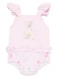 Lapin House graphic-print body - Pink
