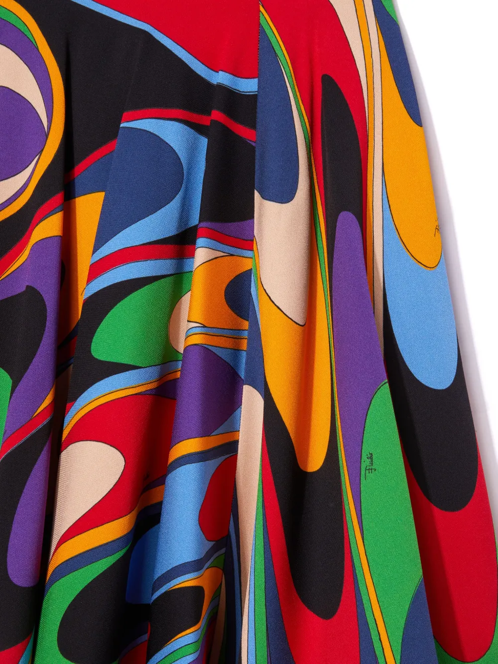 PUCCI Junior Rok met print Blauw