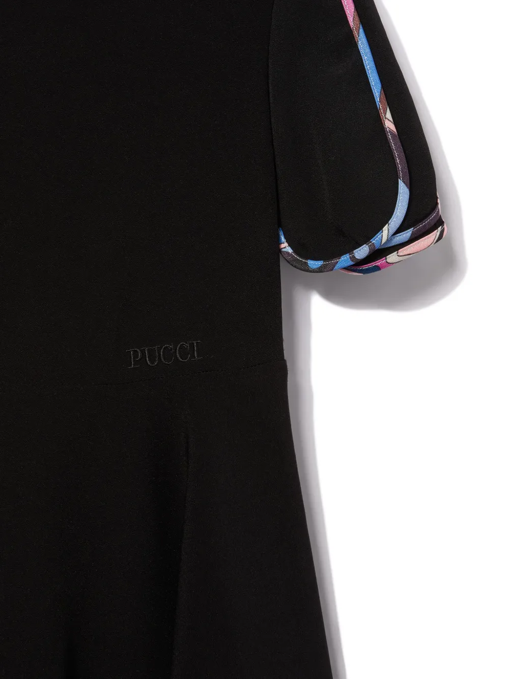 PUCCI Junior Cady jurk Zwart