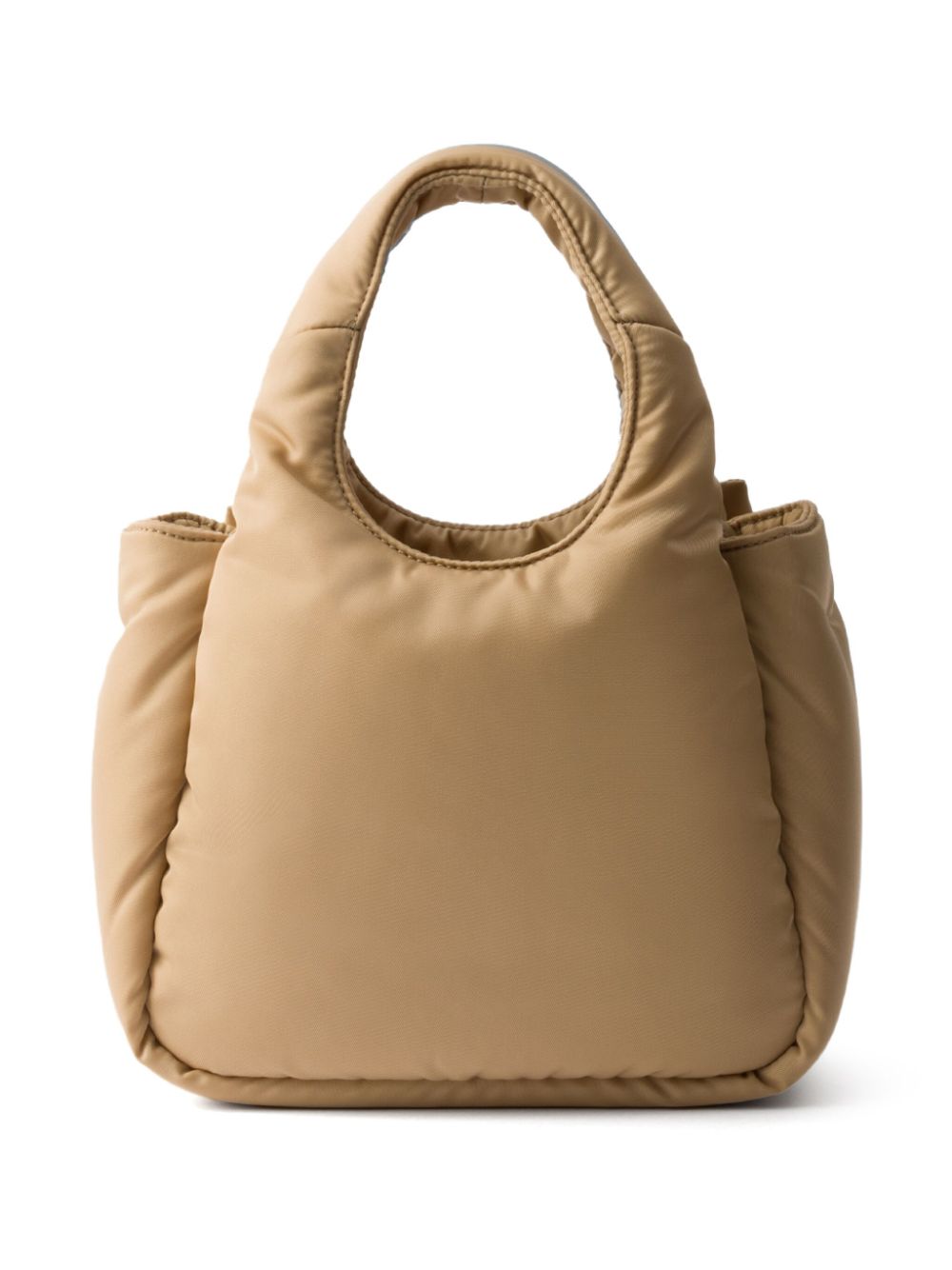 Prada Re-Nylon gewatteerde kleine tas - Beige