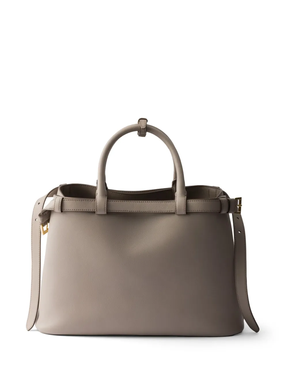 Prada Leren handtas - Grijs