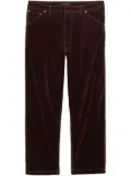 Prada velvet trousers - Brown