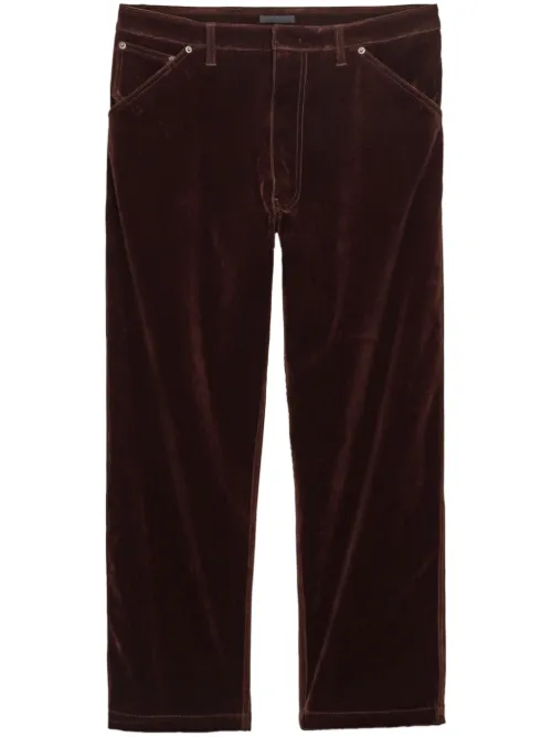 Prada pantalon en velours - Marron - Prada - Modalova