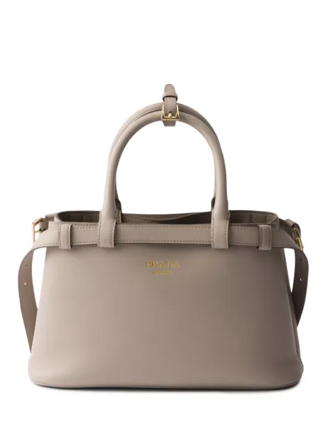 Prada bolsa de mano pequeña con cinturón