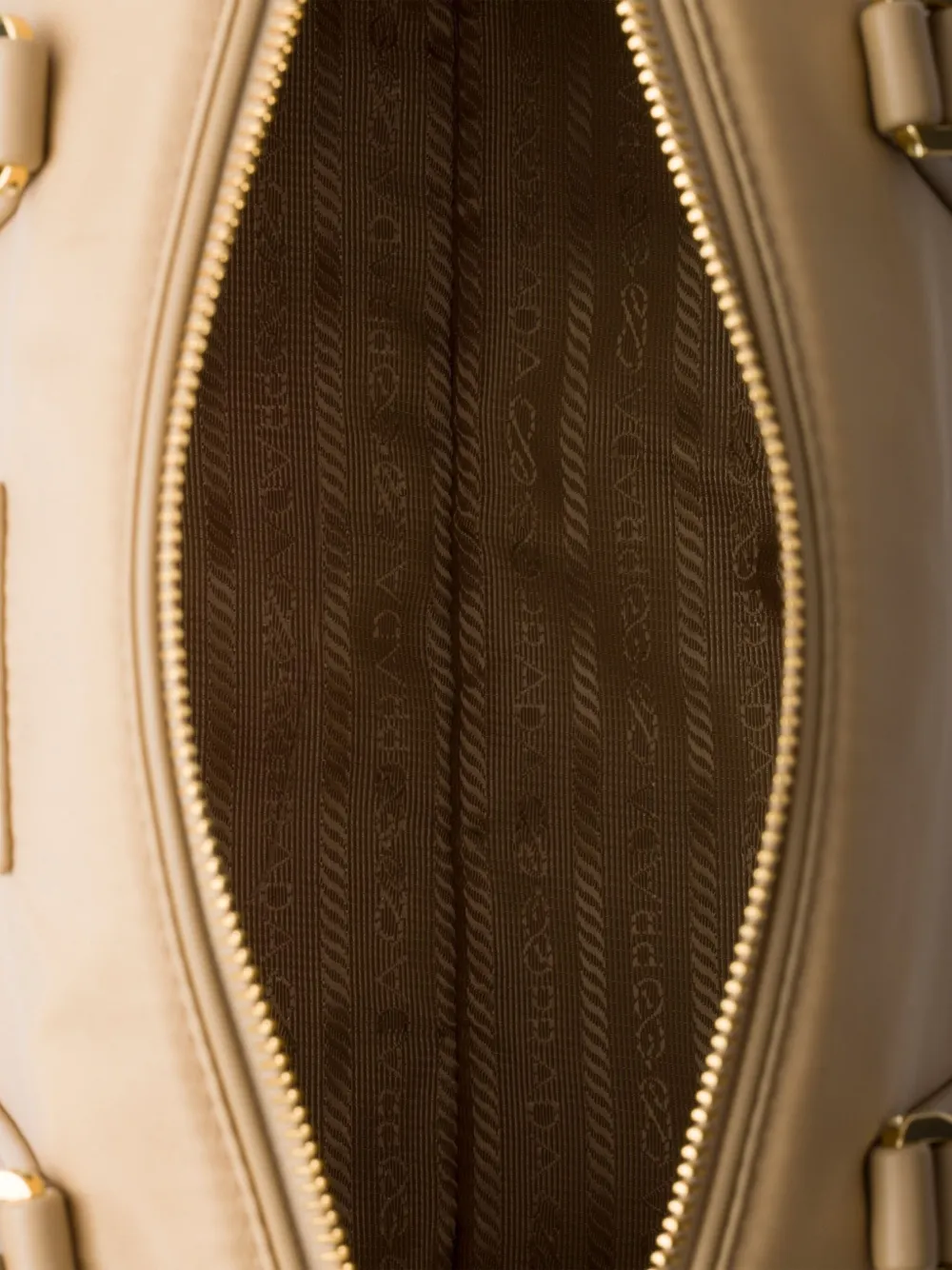 Prada Re-Nylon schoudertas Beige