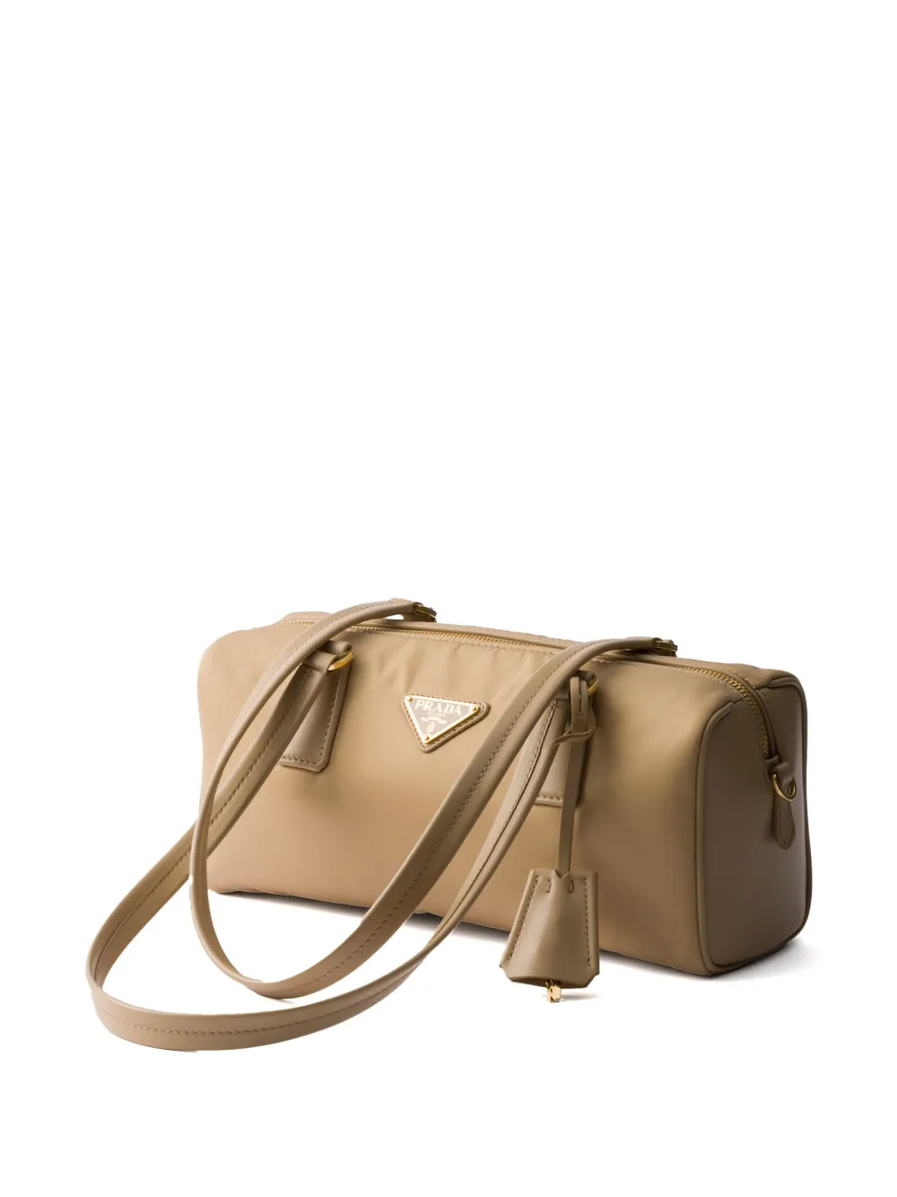 Prada Re-Nylon schoudertas Beige