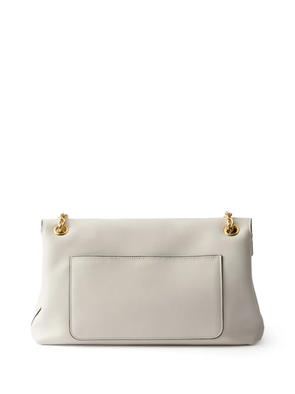 Prada Leren schoudertas - Beige