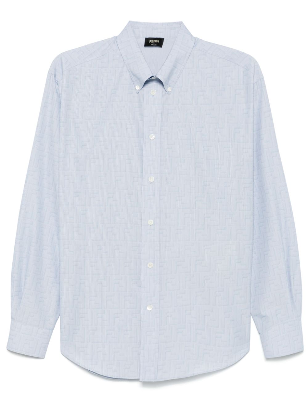 FENDI cotton shirt - Blue