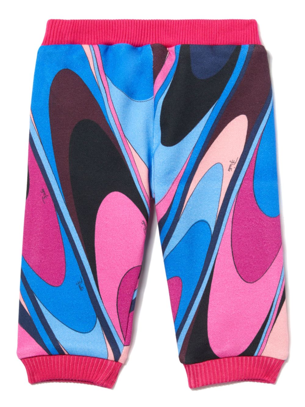 PUCCI Junior Onde-print track pants - Roze