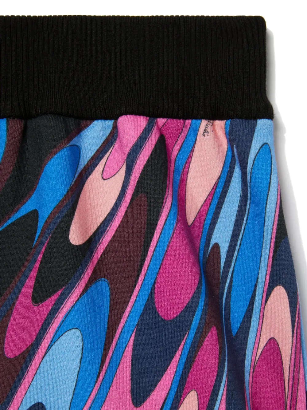 PUCCI JUNIOR ONDE-PRINT MINI SKIRT