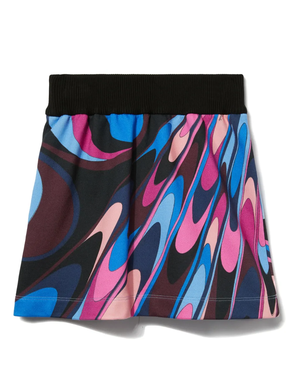 PUCCI JUNIOR ONDE-PRINT MINI SKIRT
