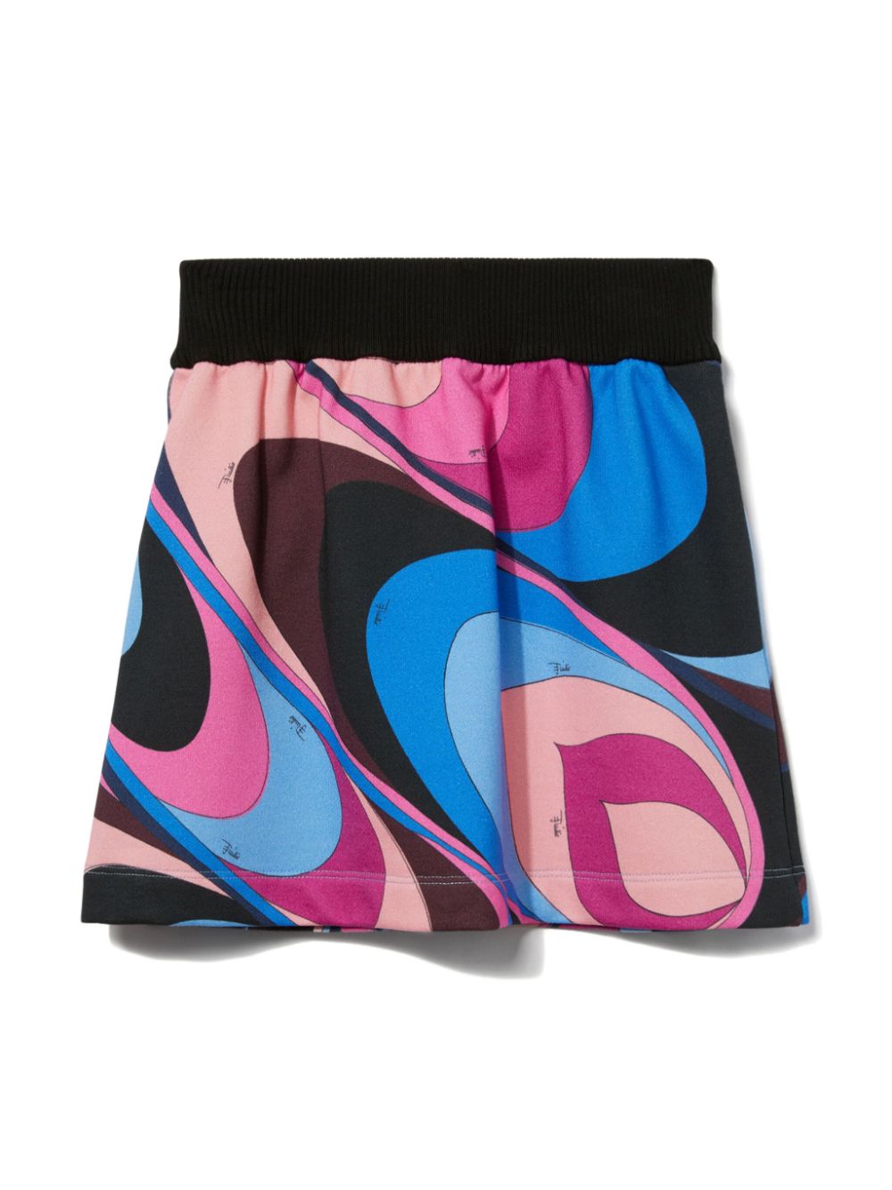 PUCCI Junior Mini-rok met Onde-print - Zwart