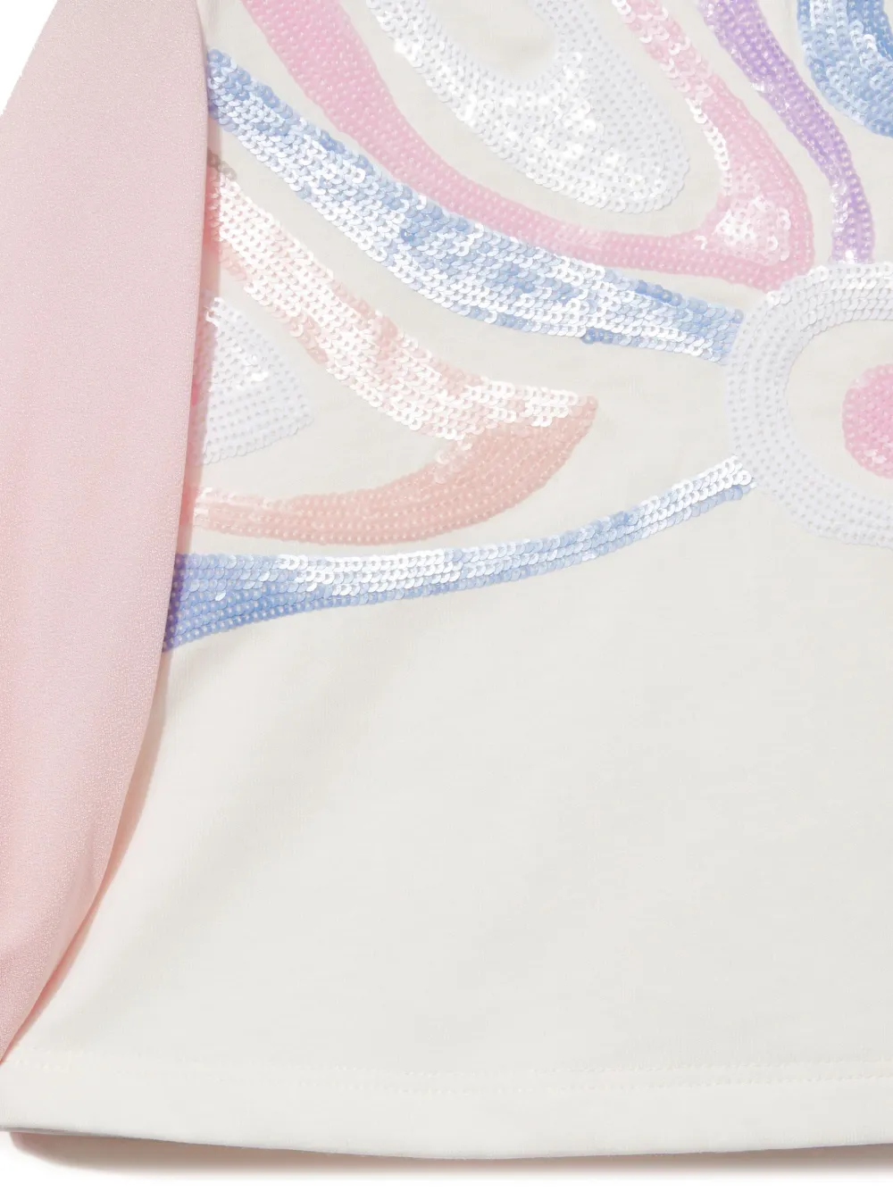 PUCCI Junior Top met Marmo-print Roze
