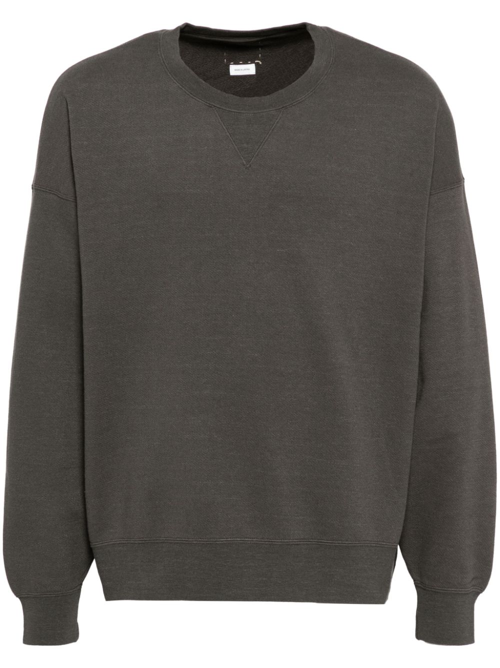 crew-neck sweatshirt