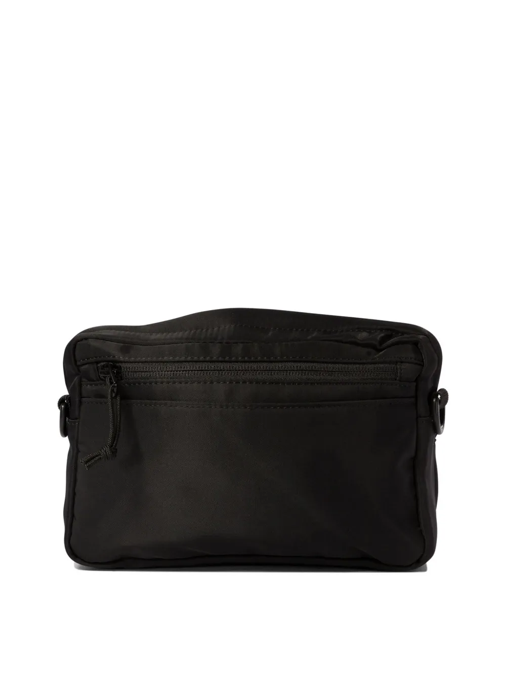 Human Made slogan-print messenger bag - Zwart