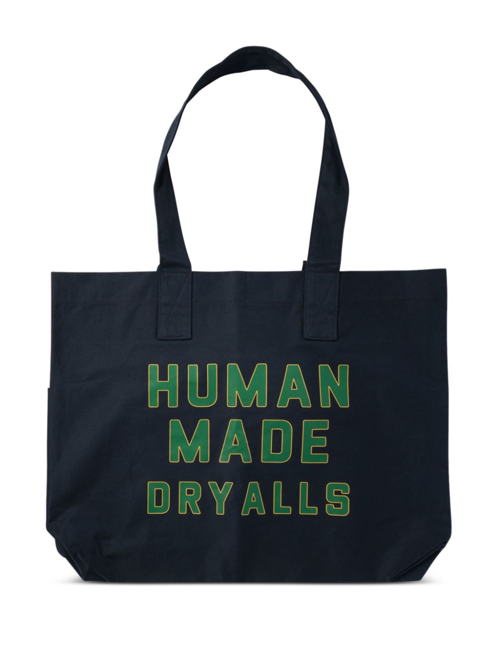 logo-print tote bag