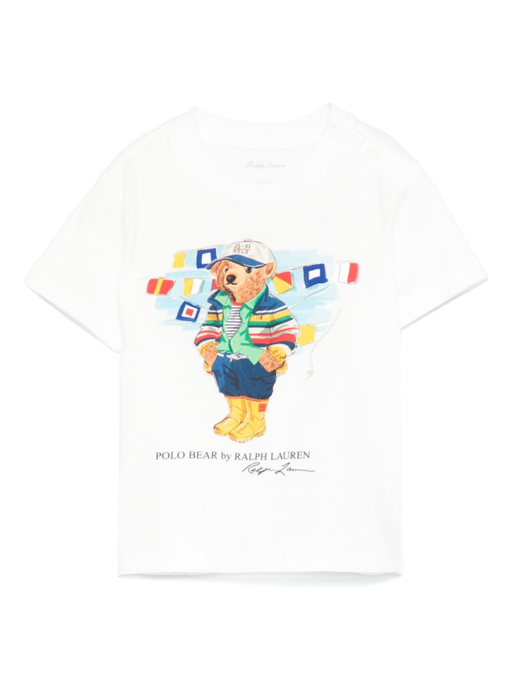 POLO RALPH LAUREN KIDS Polo Bear T-shirt - White