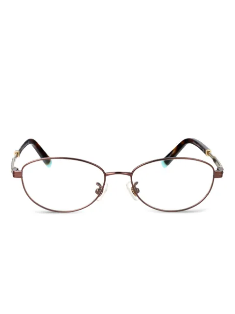 Tiffany & Co Eyewear Brille mit ovalem Gestell